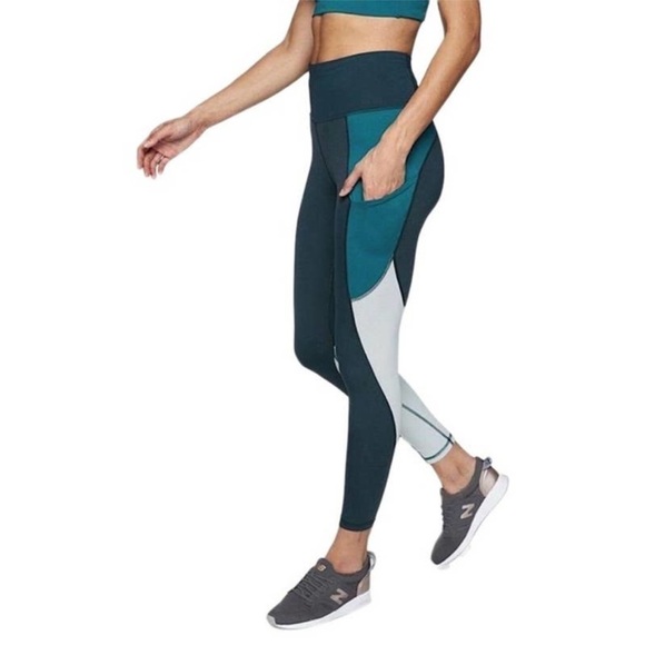 ATHLETA ‘All In’ COLORBLOCK ALL IN 7/8 TIGHT Size XS - Picture 2 of 6